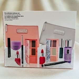 Clinique The Ultimate Makeup Set, 12 Pieces, NEW‎ Two full face looks in one set